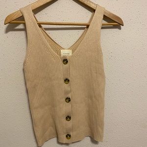 Button up tank